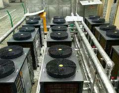 洛陽空氣能采暖機安裝案例之鄭州電力職業技術學院